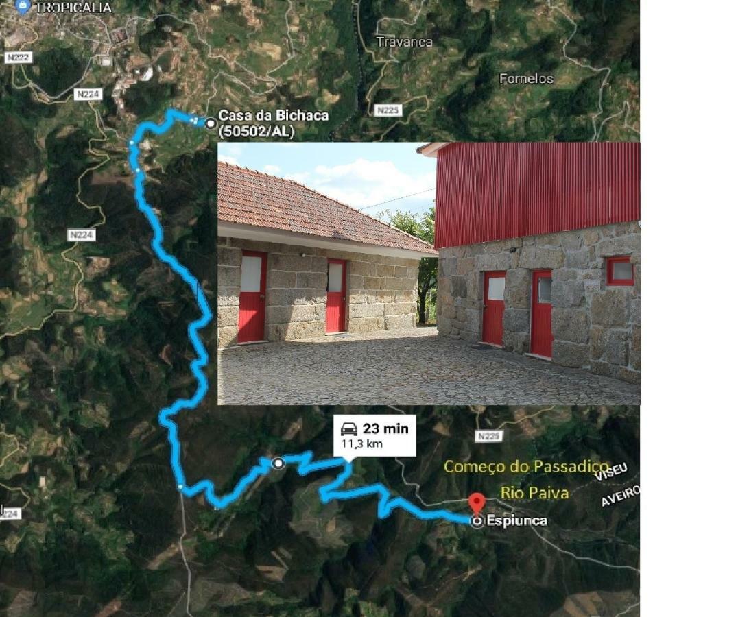 Hostal Casa da Bichaca Castelo de Paiva Exterior foto